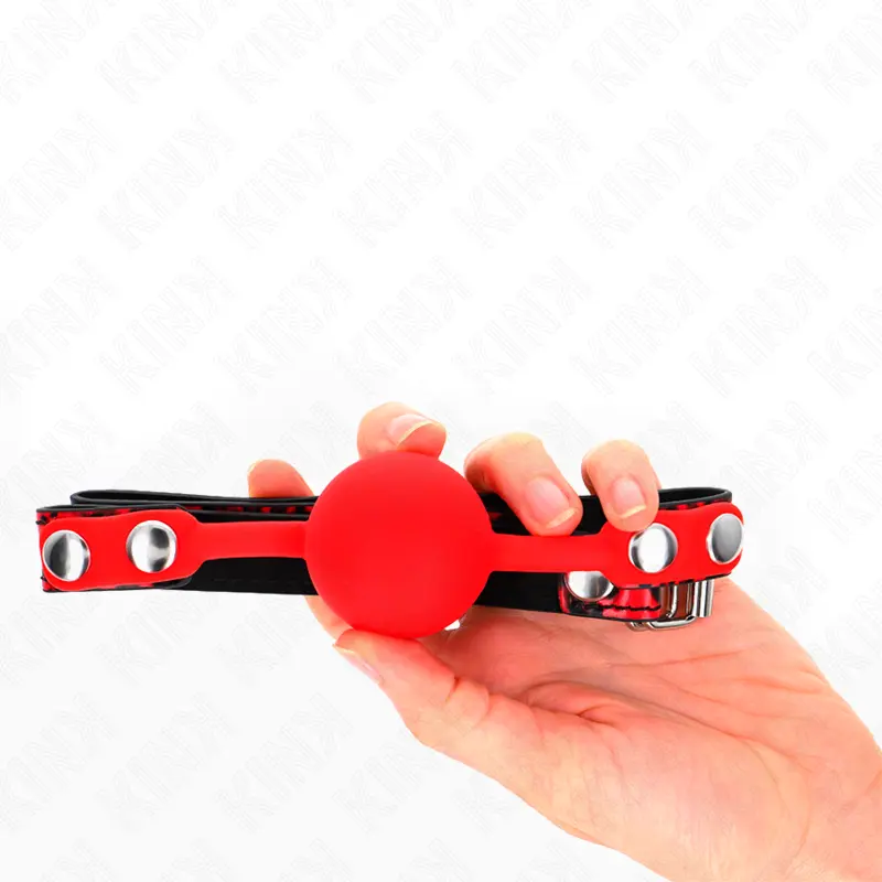 KINK - PALLA IN SILICONE 4 CM MODELLO GAG 2 60 x 2 CM - immagine 5