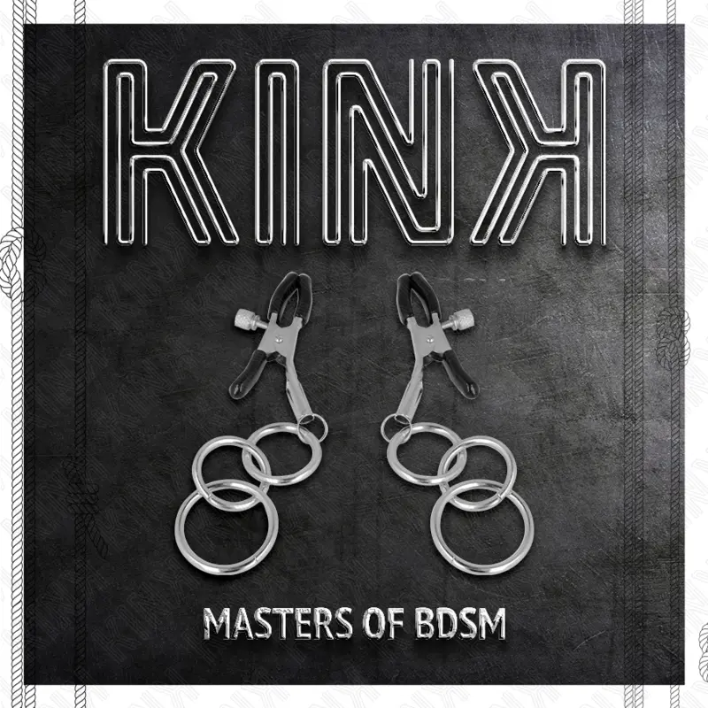 KINK - MORSETTO PER CAPEZZOLO CON 3 O-RING 6 CM - immagine 5