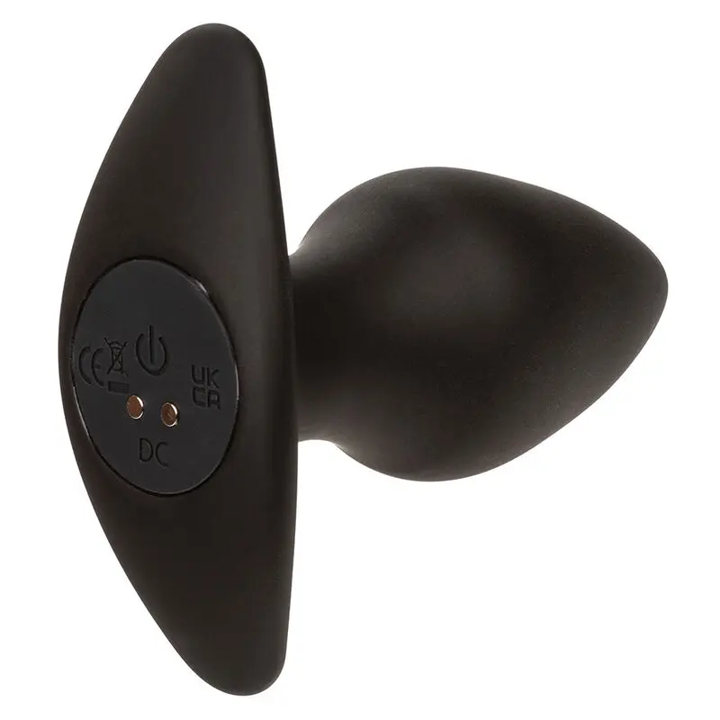 CALEXOTICS - ROCK BOTTOM PERFECT ANAL PLUG 10 VIBRAZIONI SILICONE NERO - immagine 5