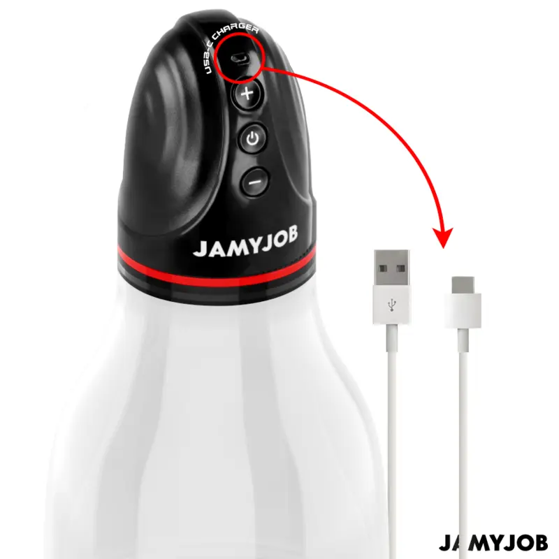 JAMYJOB - POMPA AUTOMATICA PER TESTICOLI XPAND LITE 3 LIVELLI DI ASPIRAZIONE GRIGIA - immagine 4
