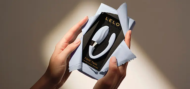 Unboxing confezione TIANI Twist LELO in silicone lavanda