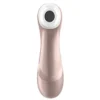 Satisfyer Pro 2 Generation 2 vista frontale colore rosa dorato